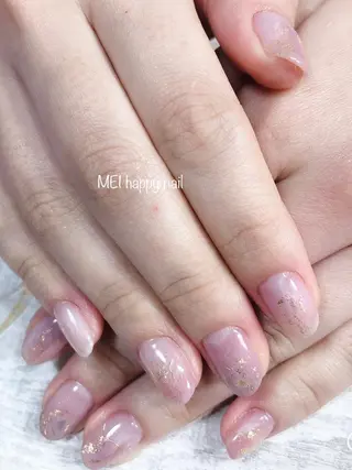 ネイル 北浦和 自爪育成ケアのネイルデザイン
