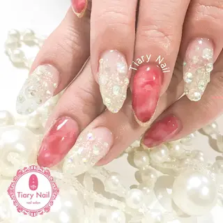 ネイル 💗🪽Tiary Nail🪽💗のネイルデザイン