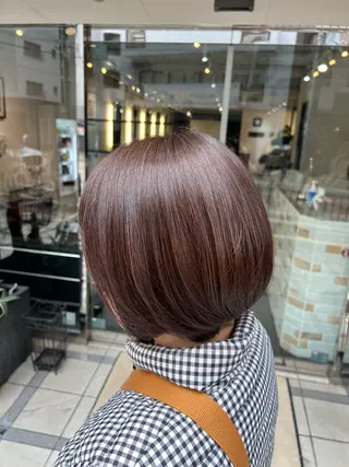 カラー 西村 優那のヘアスタイル