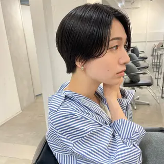ショート ショート〜ボブ✂︎ 武蔵小杉 南澤佑介のヘアスタイル