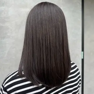 ロング カラー 青田 明日海のヘアスタイル