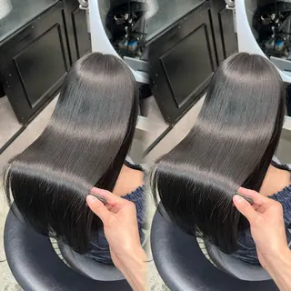 ロング カラー ワンホン×韓国/ 髪質改善/itaruのヘアスタイル