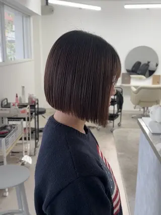 ショート 村上 奈南のヘアスタイル