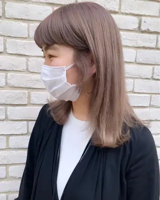 セミロング カラー 天野 玲菜のマツエク・マツパデザイン