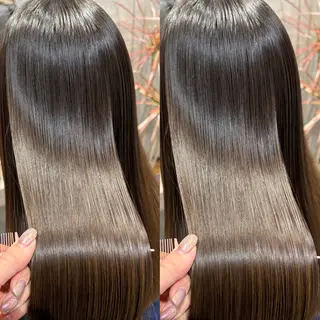 ミディアム 髪質改善専門店waTatori〜私のトリートメント〜所属・新宿🫧髪質改善🫧 艶カラー🫧個室のヘアスタイル