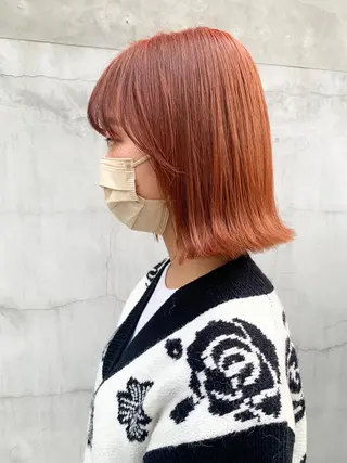 ショート カラー ヘアアレンジ yuka .のヘアスタイル