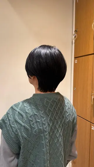 ショート 中野 百乃華のヘアスタイル