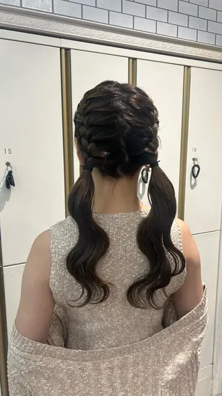 ロング ヘアセット/艶カラー emi🍒のヘアスタイル