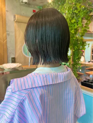 ミディアム 大宮/ボブ/縮毛矯正 大瀧菜月のヘアスタイル