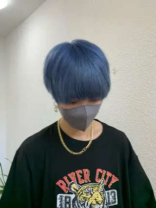 カラー 石谷蒼 メンズパーマ特化のヘアスタイル