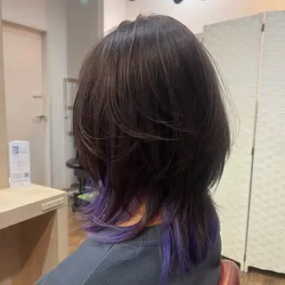 ミディアム カラー アトリエファゴ Noaのヘアスタイル