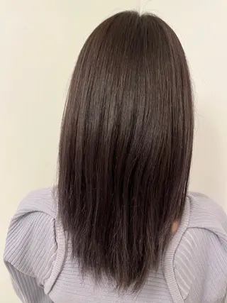 ミディアム カラー 河野 佳音のヘアスタイル