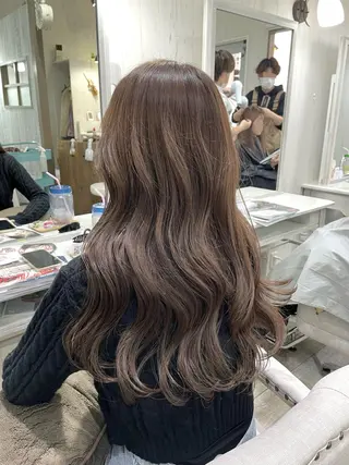 ロング ネモトメイナ🌿‬ 今月末で退職しますのヘアスタイル