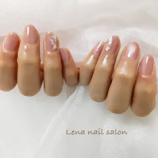 ネイル 自爪育成ネイルケア Lena  nailのネイルデザイン