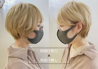 ショート 藤田 遼のヘアスタイル