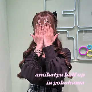 ヘアアレンジ 🎼艶感カラー ヘアメ たま🎀のヘアスタイル