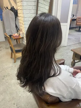 ロング カラー 心斎橋美容室 ARCHEあやかのヘアスタイル