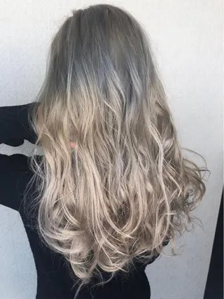 セミロング カラー EARTH検見川浜 鈴木学のヘアスタイル