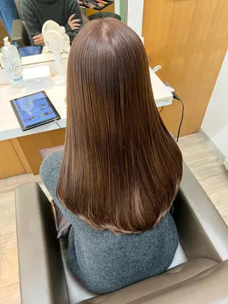 ロング カラー 透明感カラー/ イルミナカラーヒロキのヘアスタイル