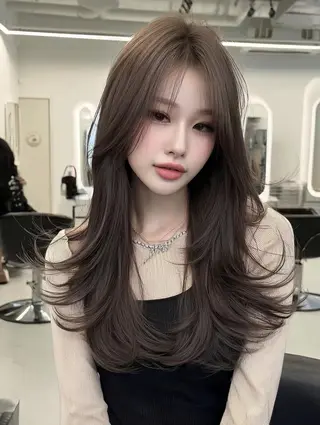 ロング 周防 頼翔のヘアスタイル