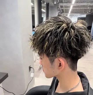 メンズ メンズ特化／短髪 石飛皓平のヘアスタイル