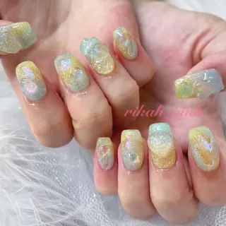 ネイル HIKA🦋 個性派スカルプネイルのネイルデザイン