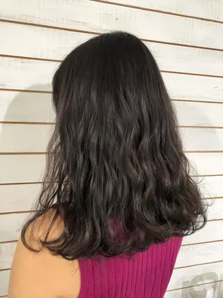 セミロング カラー 🧡艶髪ちゅるん髪 🫧🧡YUKI❄️のヘアスタイル