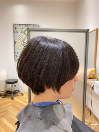 ショート ceaven  溝の口所属・金 祐大のヘアスタイル