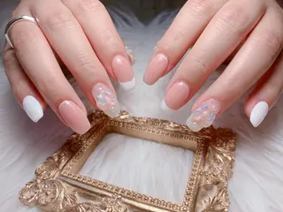 ネイル MiKi Nai池袋 長さだし得意のネイルデザイン