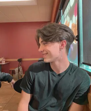 ショート パーマ メンズ メンズ特化美容師 ハスイルイのヘアスタイル