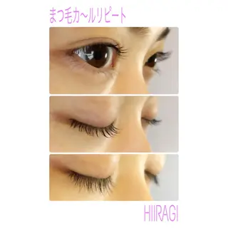 マツエク・マツパ 美容室 HIIRAGIのマツエク・マツパデザイン