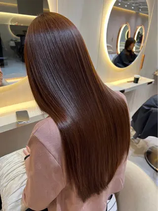 ロング カラー 松井 晴希のヘアスタイル