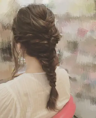 ヘアアレンジ ♡オシャ髪♡AI ✂️newi町田のヘアスタイル