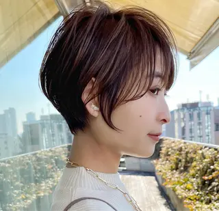 ショート 銀座/大人ショート/ 若狭真央のヘアスタイル