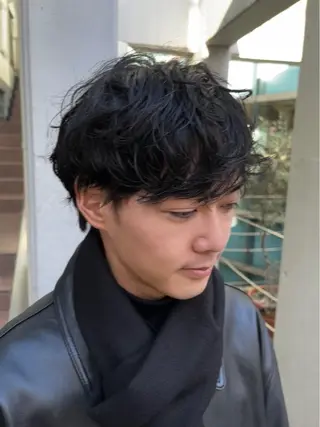 パーマ メンズ 池田理紗/ bob/メンズカットのヘアスタイル