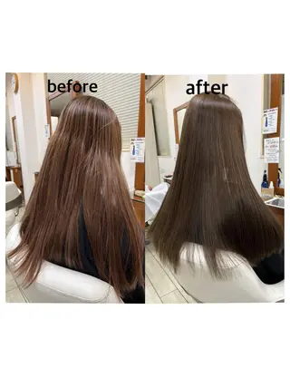 カラー ✂️ダメージレス カラー小林健太✂️のヘアスタイル