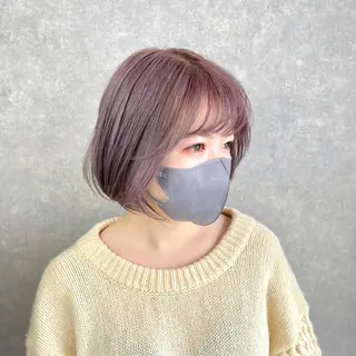 ショート カラー 一ノ瀬 暁のヘアスタイル