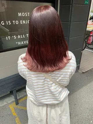 カラー 中富 🍪みなのヘアスタイル