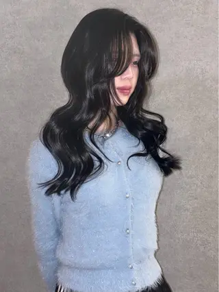 ロング カラー コツ🧚ハイトーン /カラー/名古屋/栄のヘアスタイル