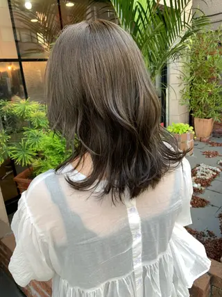 ミディアム SHIAN 八王子👼鬼塚さやかのヘアスタイル