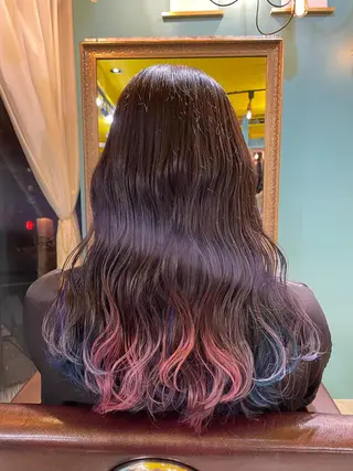 ロング 末石 智のヘアスタイル