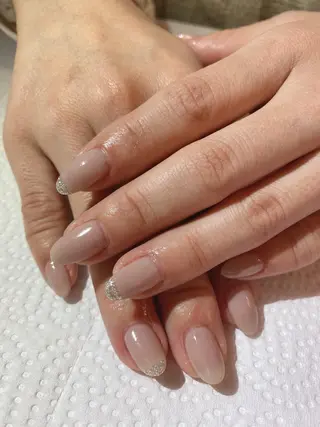 セミロング shandy nailのネイルデザイン