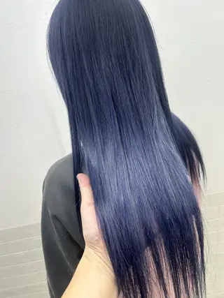 カラー ダブルスキルエクステ /羽エクステ白石宇由のヘアスタイル