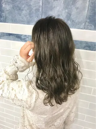 セミロング カラー ❤️Ruminate 日暮里店❤️のヘアスタイル