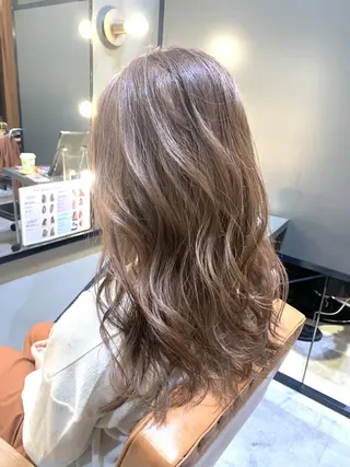 カラー 酸性ストレート/ブリ ーチなし/中村 匠のヘアスタイル