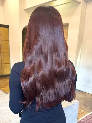 ロング オオタ ユキのヘアスタイル