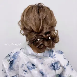 ヘアアレンジ マツエク・マツパ アイブロウ eyelash ufuのマツエク・マツパデザイン