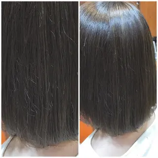 ミディアム カラー Lall  You 大阪所属・🥛洒落髪小顔cut なら龍崎🥛のヘアスタイル
