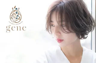 ミディアム 【gene 高円寺】 成沢　仁臣のヘアスタイル
