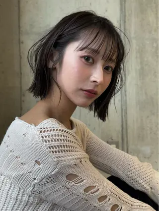 ショート 🩵縮毛矯正・ボブ 岩原朋也🩵のヘアスタイル